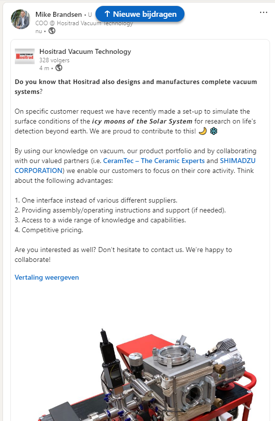 Vacuum System