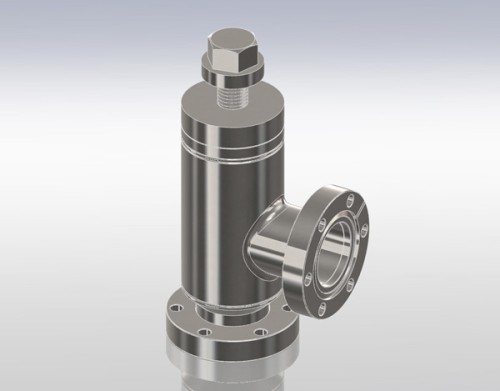 Bakable all-metal angle and inline valves for UHV environments