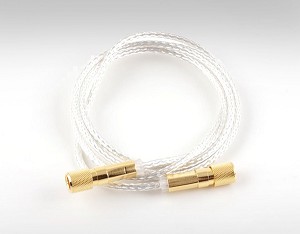 Standard Silver Braided In-Vac Cable 30"