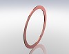 Gasket Copper - Gold Plated