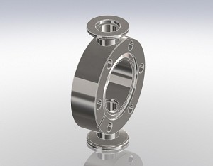 Flange Double-Sided Radial Ports  NW35CF