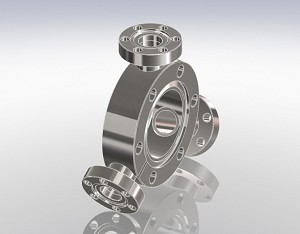 Flange Double-Sided Radial Ports  NW35CF