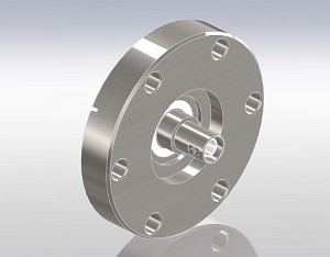 Coaxial, SHV 5kV, Single Ended - Floating Shield, CF Flange