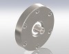 Coaxial, BNC, Frequency/Single Ended Floating Shield, ISO-KF Flange