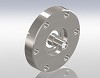 Coaxial, SHV 5kV, Single Ended - Floating Shield, CF Flange