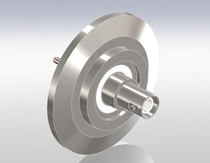 Coaxial, SHV 5kV, Single Ended - Floating Shield, ISO-KF Flange