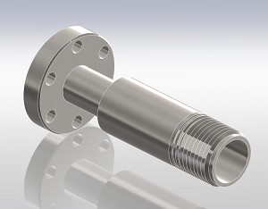 Coaxial,BSHV, 7.5 KV/Single Ended - Grounded Shield, Conflat Flange