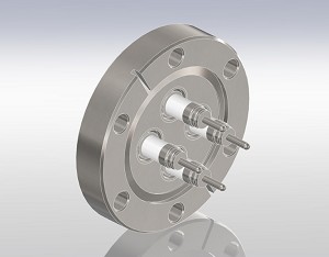 SHV 5 kV, 4 connectors on NW35CF Flange
