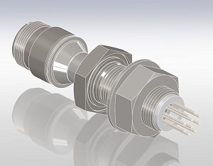 EF Multipin Connector Baseplate 10Pin