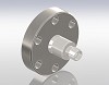 Coaxial, SMA, Low Frequency, Single Ended-Grounded Shield, Conflat Flange