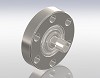 Coaxial, SMA, 50 OHM High Frequency, Single Ended-Grounded Shield, Conflat Flange Coaxial, SMA, 50 OHM High Frequency, Single Ended-Grounded Shield, Conflat Flange