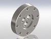 Coaxial, SMA, 50 OHM High Frequency, Double Ended-Grounded Shield, Conflat Flange Coaxial, SMA, 50 OHM High Frequency, Double Ended-Grounded Shield, Conflat Flange