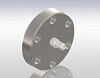 Coaxial, SMB, Low Frequency, Single Ended-Grounded Shield, Conflat Flange