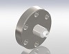 Coaxial, Microdot, Low Frequency, Double Ended-Grounded Shield, Conflat Flange