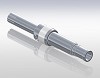 Coaxial, SHV, 20 kV Single Ended Grounded Shield, Air Side Plug
