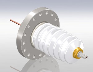 High Voltage/ 70 kV/ 6.5 Amps, Conflat Flange