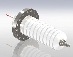 High Voltage/ 100 kV/ 6.5 Amps, Conflat Flange