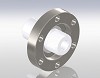 High Voltage/ Fluted: to 50 kV/ 10 Amps, Conflat Flange