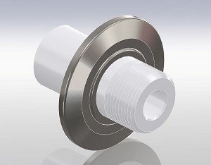 HV Feedthrough - 10A - 40 kV - KF40