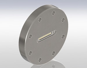 Micro-D Feedthrough, 100 Pin-CF63