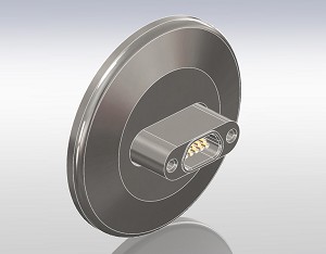 Micro-D Feedthrough,  9 Pin-KF25