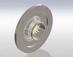 Multipin Connector, Circular Double Ended, ISO-KF Flange