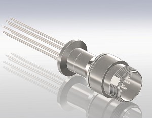 Thermocouple MIL-C_5015 Type, ISO-KF Flange