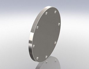 Flange Blank ISO-F  80 Fixed