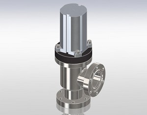 Valve Angle Pneumatic  NW16CF Rot OD=19