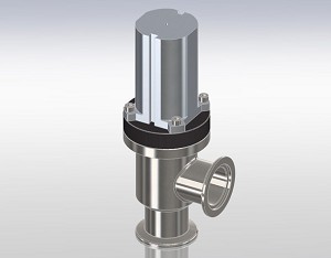 Valve Angle Pneumatic  NW25KF OD=25.4