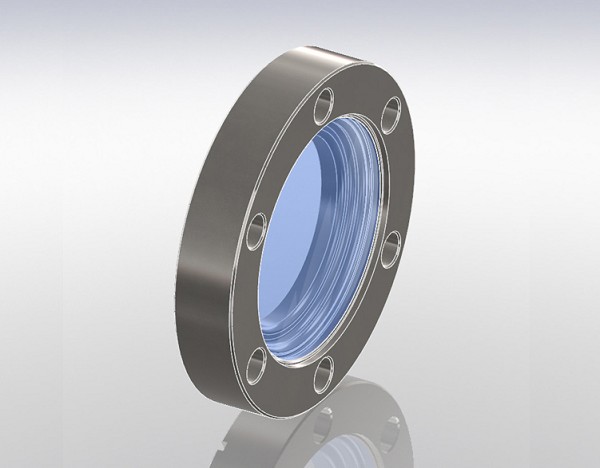 Viewport Fused Silica CF150 304L D=136 K - Zero Length